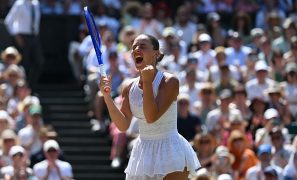 Kostyuk makes quick work of Paolini to take Wimbledon semi-final slot