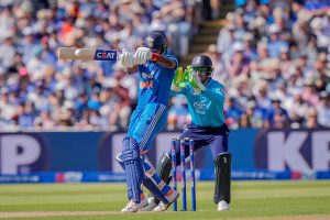 India ease to six-wicket win over England in first ODI