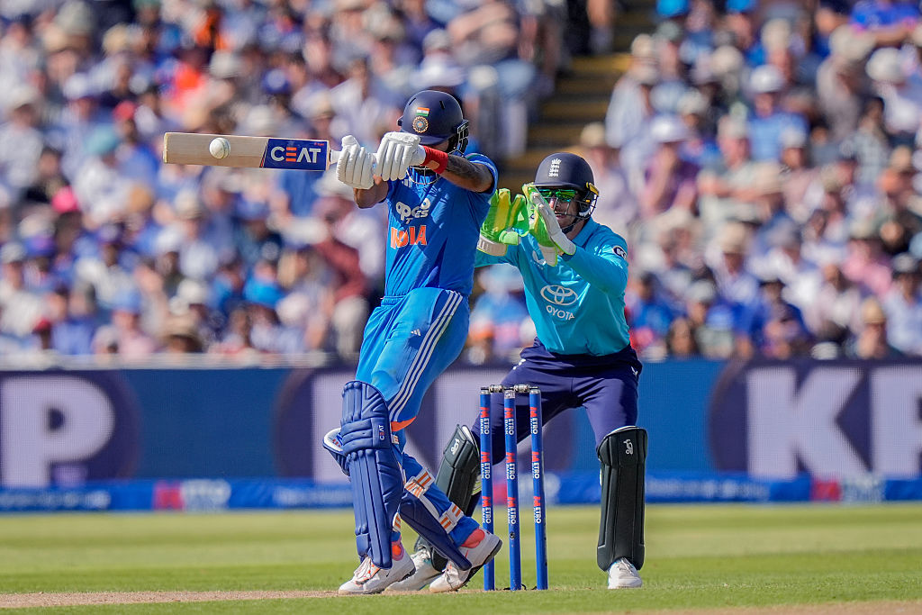India ease to six-wicket win over England in first ODI