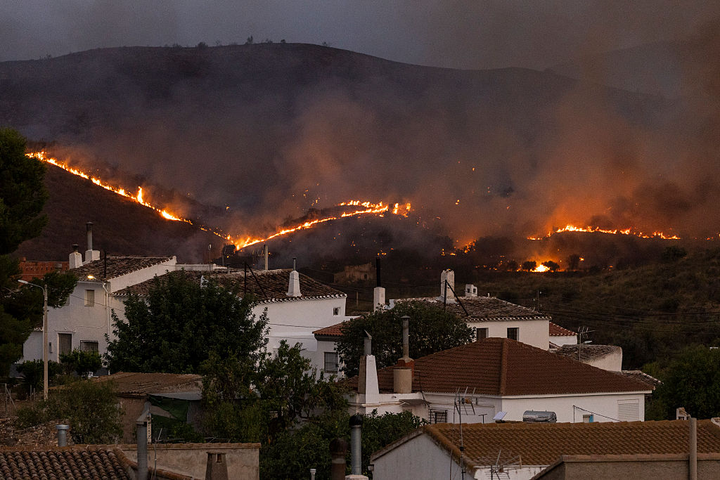 Fires in Spain and France, hail in Balkans; Europe’s erratic weather persists