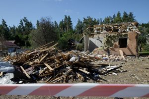 Russian strikes on Ukraine kill seven; Poland scrambles fighter jets