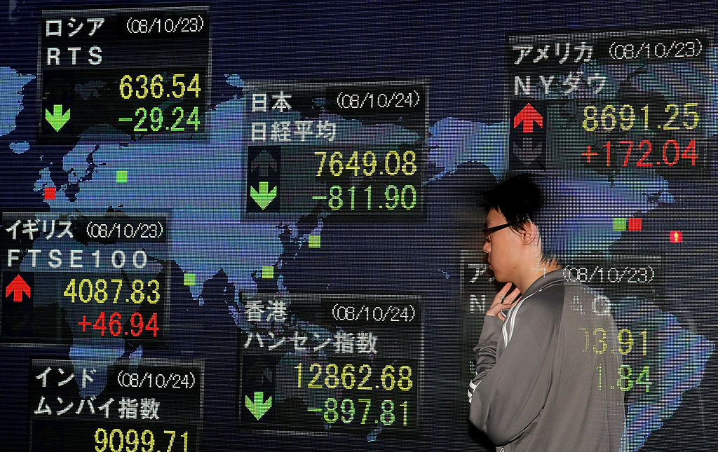 Global shares edge higher in Asia as oil dips, earnings loom