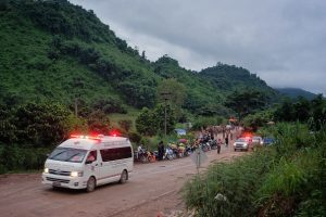 Eight monks killed in Thailand after 11-year-old boy crashes truck