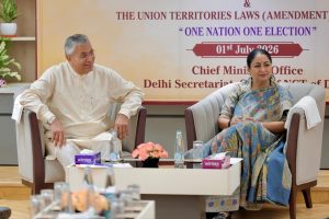 Delhi CM welcomes parliamentary panel led by P.P. Chaudhary during study visit on 'One Nation, One Election'