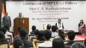 Leadership is about service, not authority: Vice-President tells MP LEAD Fellows