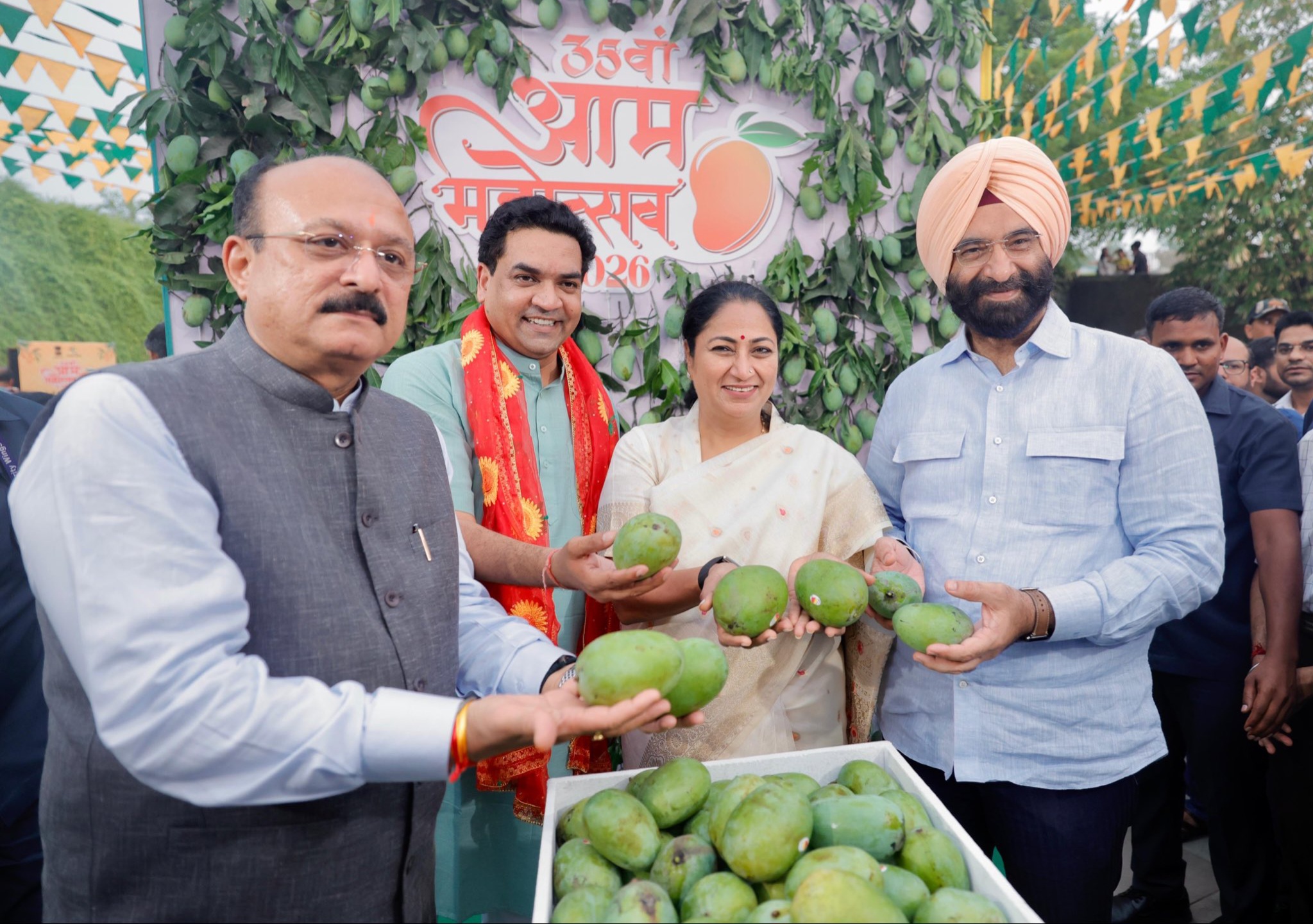 Delhi CM Rekha Gupta inaugurates 35th Mango Festival, says fruit reflects India’s cultural identity