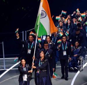 King Charles III declares Commonwealth Games open as Mirabai, Lovlina lead Indian contingent