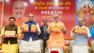 Vice President releases book on RSS centenary, hails organisation's legacy of service and nation-building