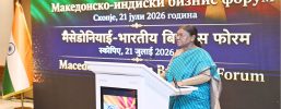 President Murmu invites North Macedonia to expand investment ties with India at Business Forum