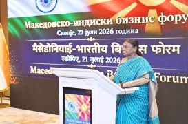 President Murmu invites North Macedonia to expand investment ties with India at Business Forum