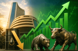 Indian equity markets open higher on easing crude oil prices