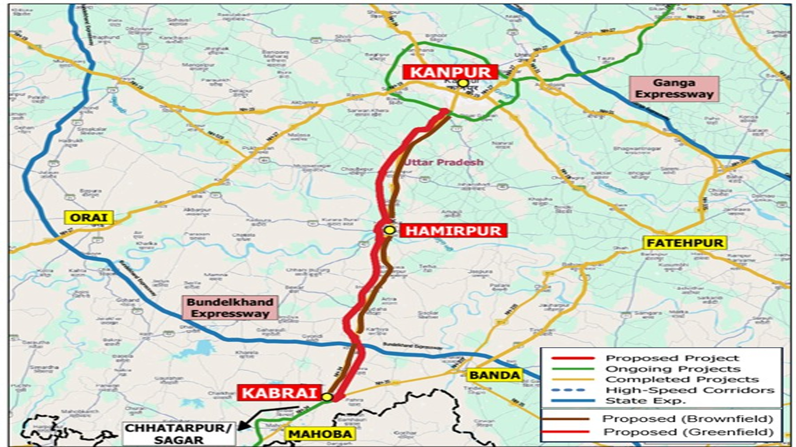 Cabinet approves Rs 7,145 crore Kanpur-Kabrai access-controlled highway under BOT mode