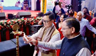 Kiren Rijiju, Uttarakhand CM inaugurate 6th Lok Samvardhan Parv in Dehradun; 150 artisan stalls on display