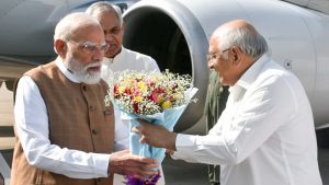 PM Modi, Amit Shah, Rajnath Singh extend birthday greetings to Gujarat CM Bhupendra Patel