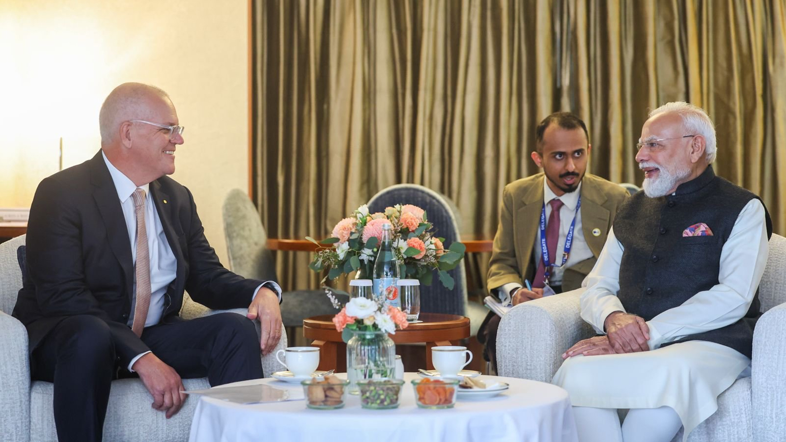 PM Modi meets former Australian PM Scott Morrison, highlights growing strategic and economic partnership