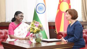 President Murmu holds talks with North Macedonian President to deepen bilateral ties