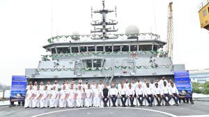 Navy inducts indigenous diving support vessel 'Nipun' to strengthen deep-sea rescue capabilities
