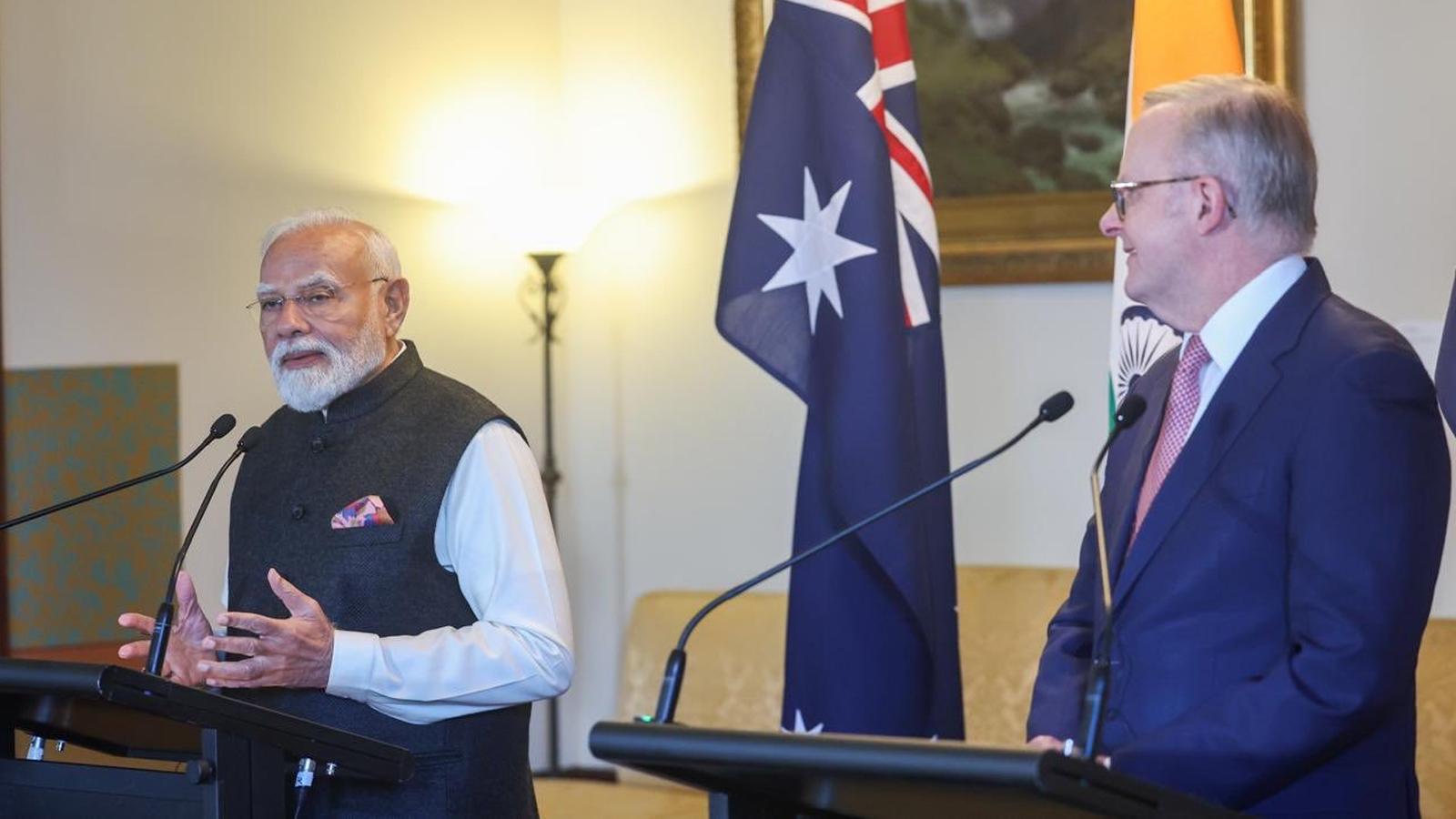India, Australia unveil ambitious roadmap to deepen defence, trade and Indo-Pacific cooperation