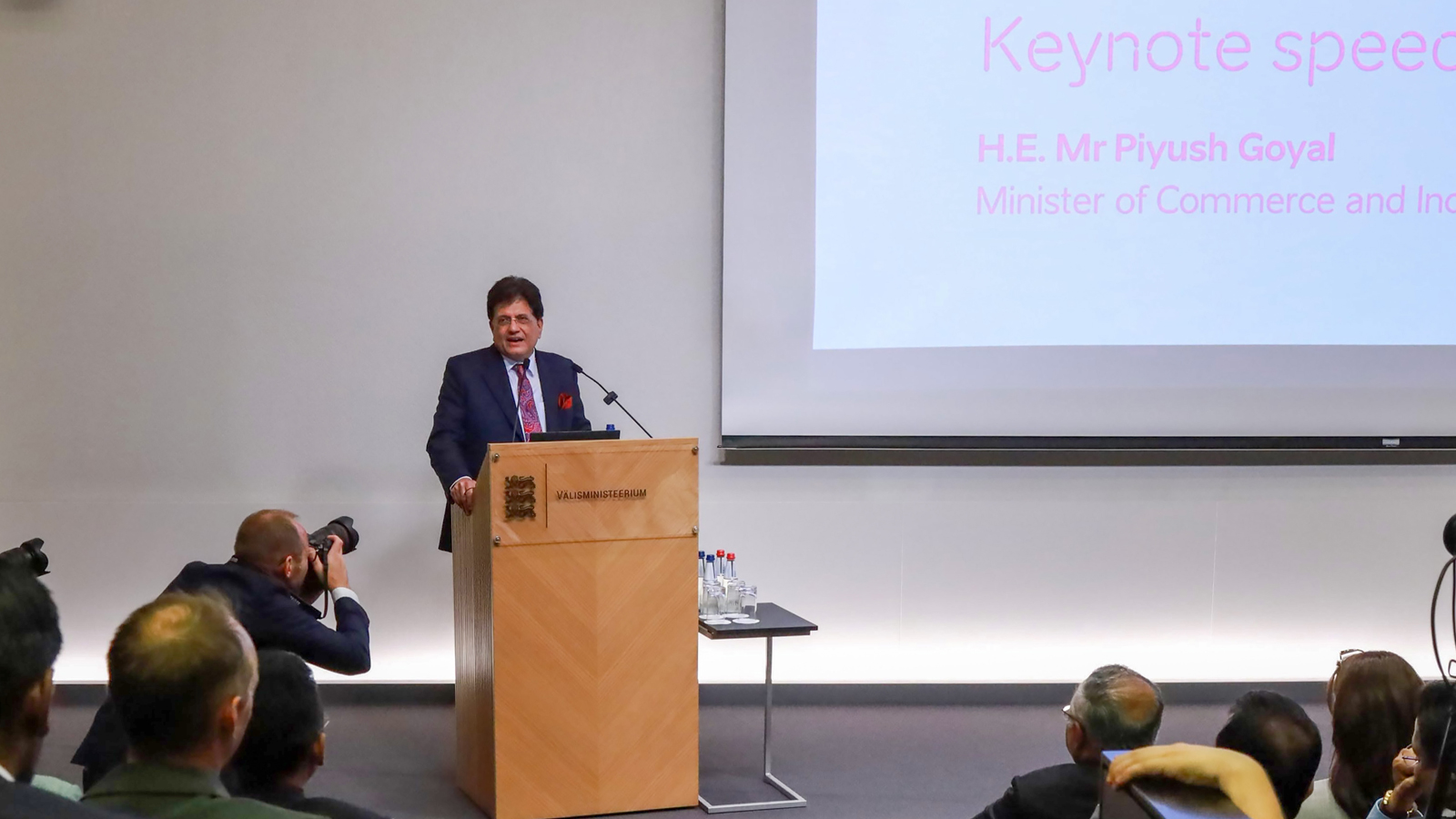 Piyush Goyal calls for stronger India-Estonia trade and technology partnership at business forum in Tallinn