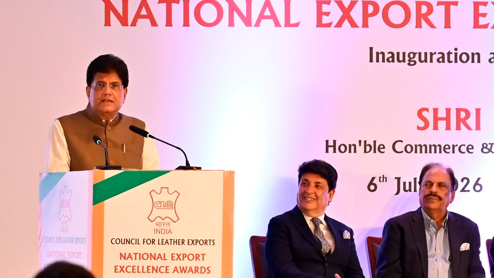 Piyush Goyal urges leather, footwear industry to target $15 billion exports in next 5-6 years