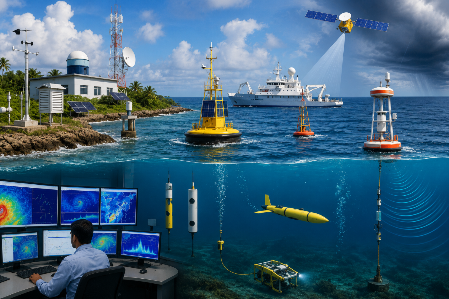 India enhances ocean surveillance with new buoys, tide gauges and deep-sea sensors