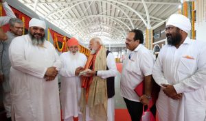PM Modi meets Sant Niranjan Dass Ji in Jalandhar, lauds his contribution to spiritual awareness and social welfare