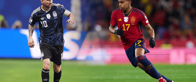 Kings of the world vs. Kings of Europe: Argentina and Spain clash for global glory