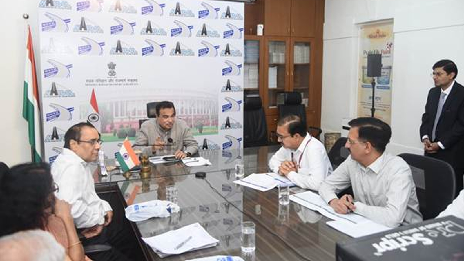 Nitin Gadkari reviews NHLML projects, directs faster execution of multimodal infrastructure initiatives