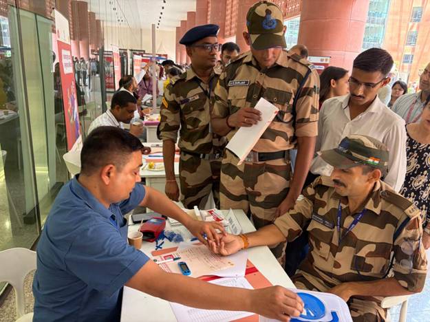Over 1,700 Officials Benefit from Preventive Health Screening at Ayushman Arogya Shivir