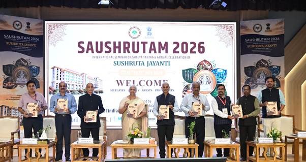 AIIA concludes three-day international seminar ‘Saushrutam 2026’, renews MoU with IIT Delhi