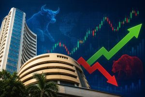 Markets recover from early losses, end slightly higher on IT strength
