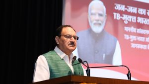 J.P. Nadda urges West Bengal MPs to lead people's movement for TB elimination by 2030