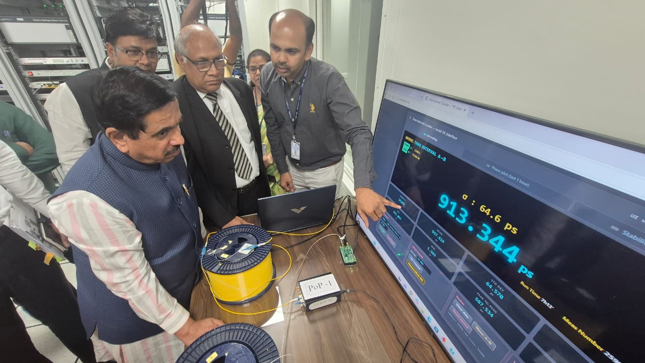 Pralhad Joshi visits ISRO in Bengaluru, lauds its role in advancing ‘One Nation, One Time’ initiative