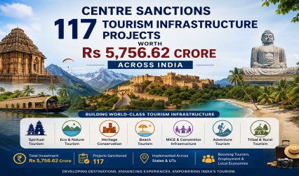 Centre sanctions 117 tourism infrastructure projects worth Rs 5,756.62 crore across India