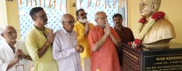 Vice President Radhakrishnan unveils statue of social reformer Mannathu Padmanabhan, inaugurates memorial in New Delhi
