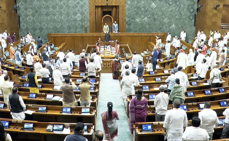 Lok Sabha adjourned till 2 pm amid opposition protests