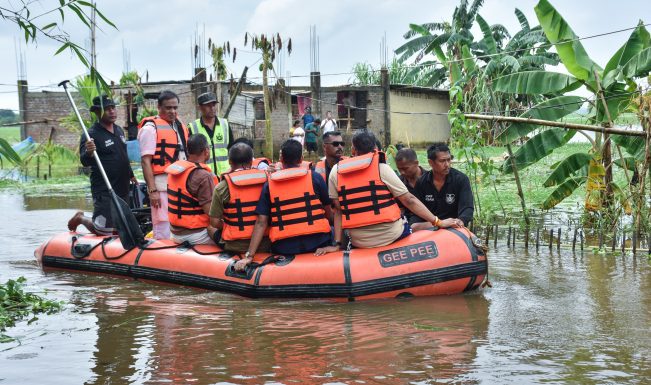 Assam: Floods inundate Golaghat, Numaligarh as Dhansiri flows above danger mark; families shifted to relief camps