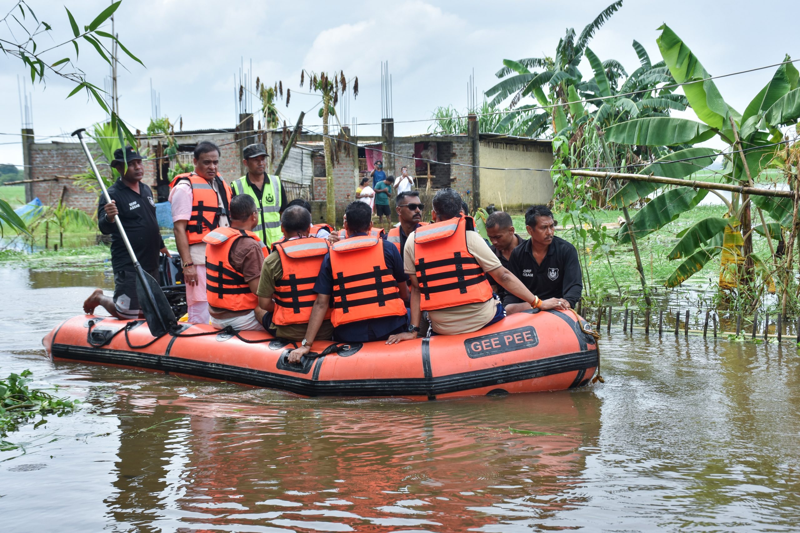 Assam: Floods inundate Golaghat, Numaligarh as Dhansiri flows above danger mark; families shifted to relief camps