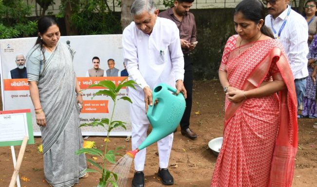 Over 10,000 saplings planted across 289 government ITIs in Gujarat