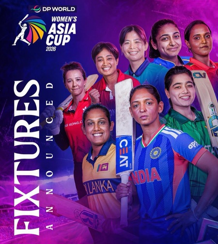 Women’s T20 Asia Cup 2026: India to face Pakistan on September 5 in Dubai