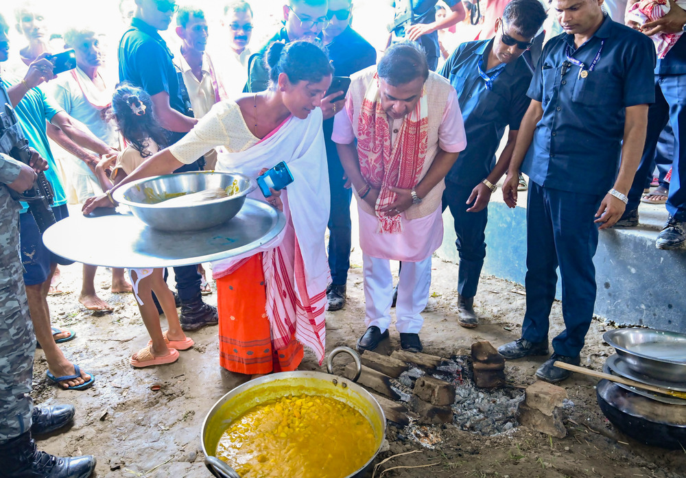 Assam flood: Over 48.5 lakh kg rice distributed, essential supplies maintained, says CM Sarma