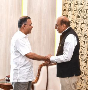 Indian envoy Dinesh Trivedi meets Bangladesh PM Rahman