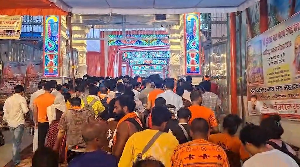 Sawan Shivratri: Thousands throng Shiva temples, offer prayers amid ‘Har Har Mahadev’ chants