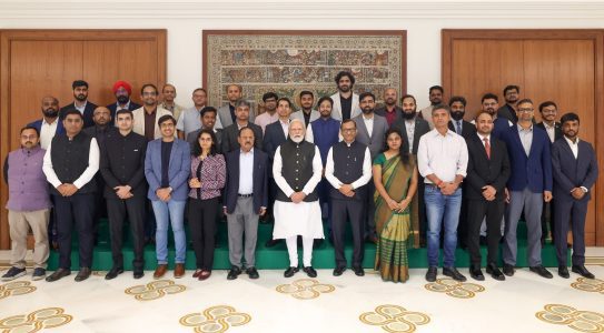 PM Modi interacts with space startup founders, calls for wider use of space technology