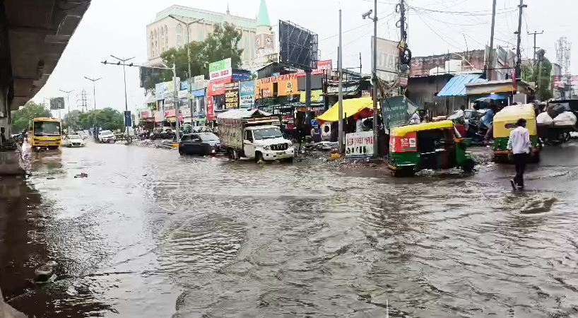 Gurugram authorities advise work from home on August 25 amid heavy rain, waterlogging