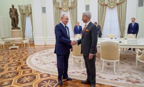 Handed over ‘personal message’ from PM Modi, says EAM Jaishankar after meeting Putin in Moscow