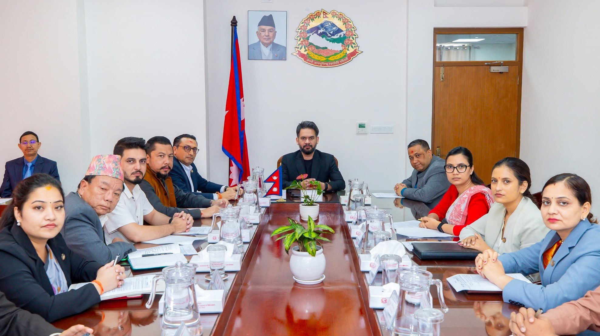 Nepal PM convenes Cabinet meeting over Rasuwa flood damage; Army rescues two from hydropower tunnel
