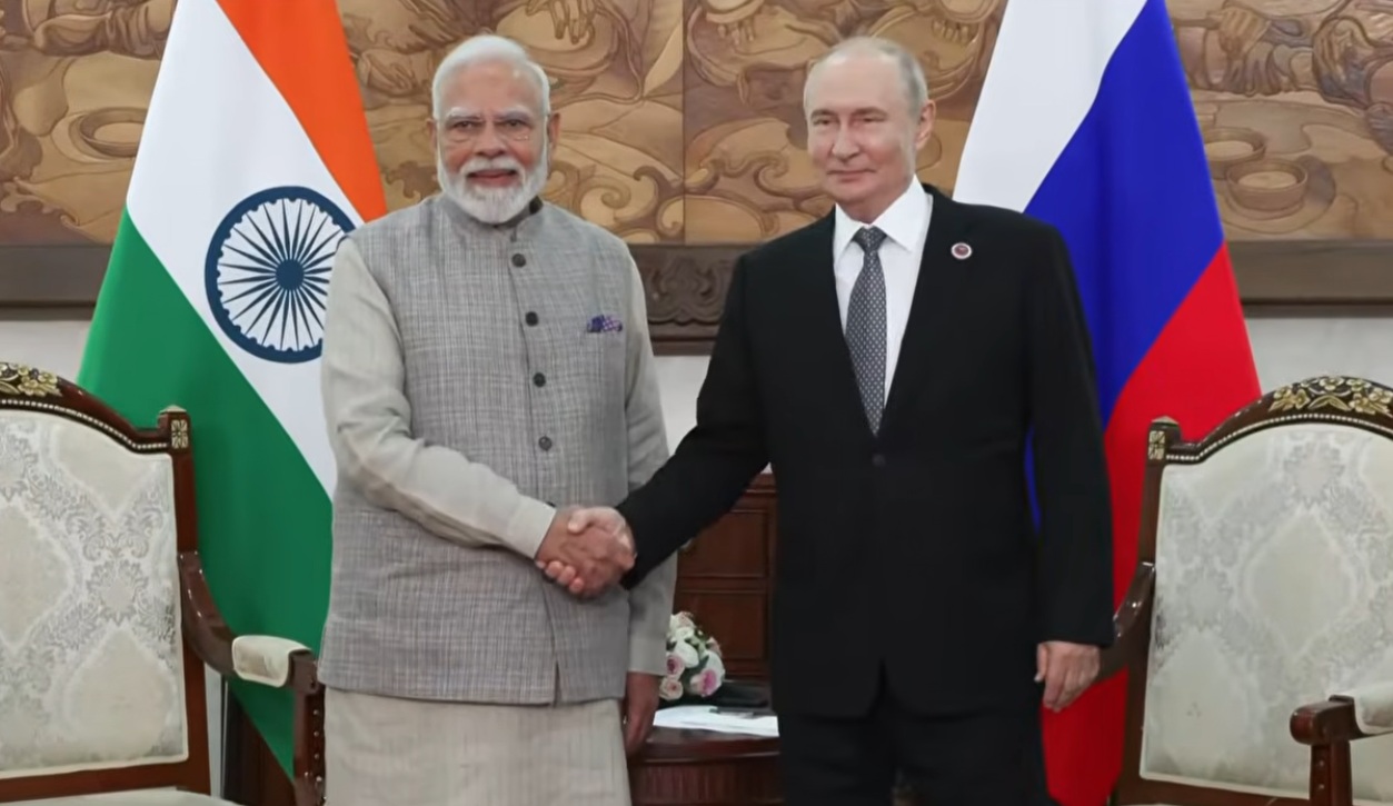 PM Modi, Putin review India-Russia ties, discuss regional conflicts on sidelines of SCO Summit