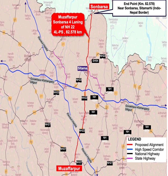 Cabinet approves Rs 3,590.73-crore four-laning of NH-22 in Bihar