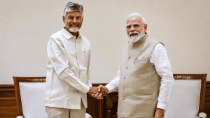 'India Fortunate to Have Tested Leadership': Andhra CM Naidu Praises PM Modi at Bhogapuram Event